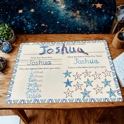 Personalised Name Practice Mat